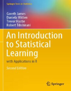 An Introduction to Statistical Learning with Applications in R 2nd edition