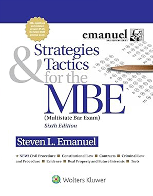 Strategies tactics MBE By Steven L. Emanuel, 9781454873129