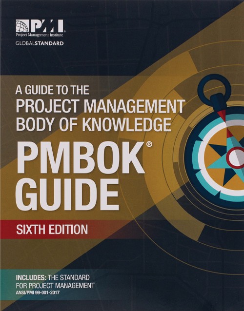 PMBOK Guide 6th Edition book cover